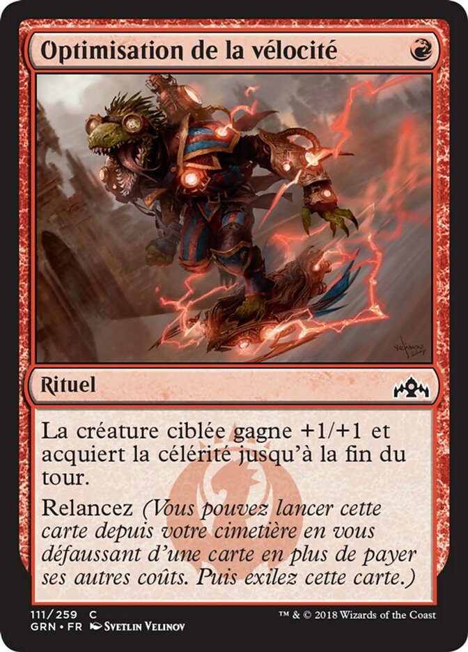 image Optimisation de la vélocité