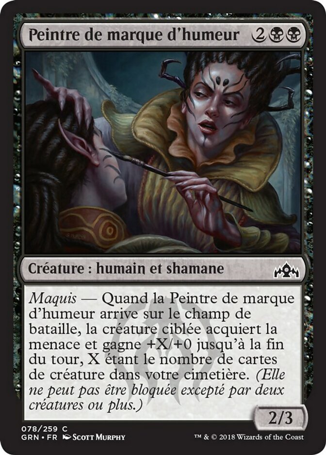 image Peintre de marque d'humeur