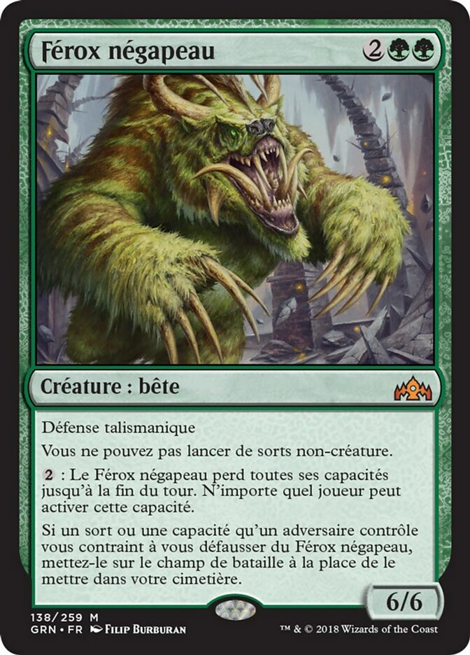 image Férox négapeau