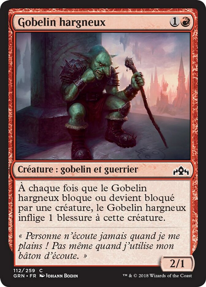 image Gobelin hargneux