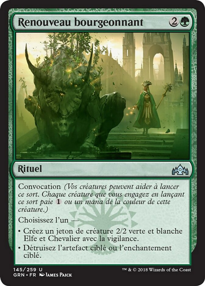 image Renouveau bourgeonnant