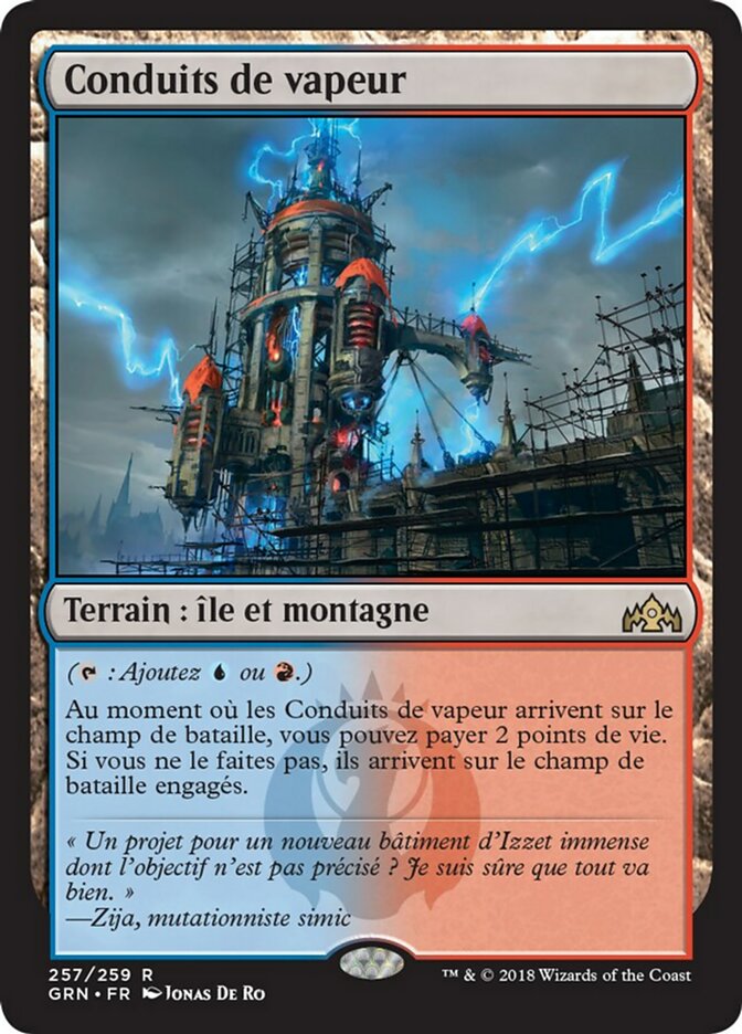 image Conduits de vapeur