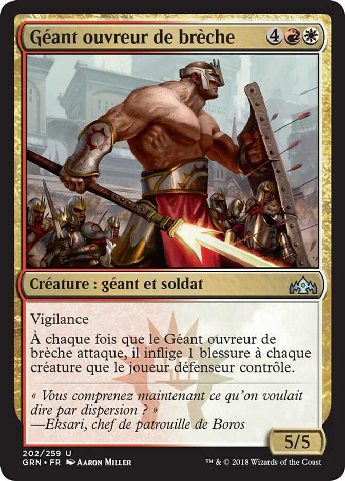 image Géant ouvreur de brèche