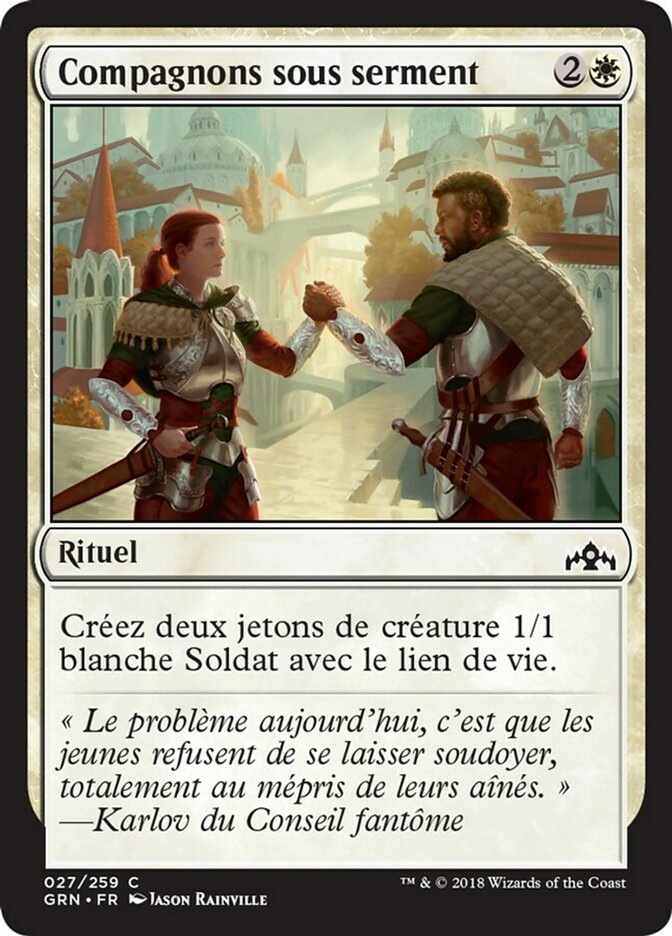 image Compagnons sous serment