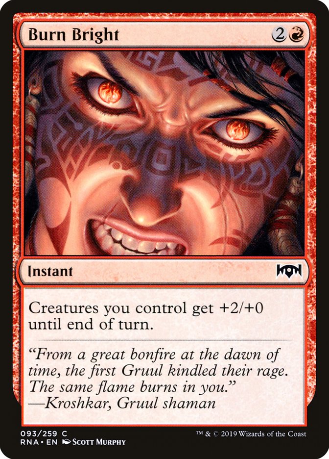image Burn Bright