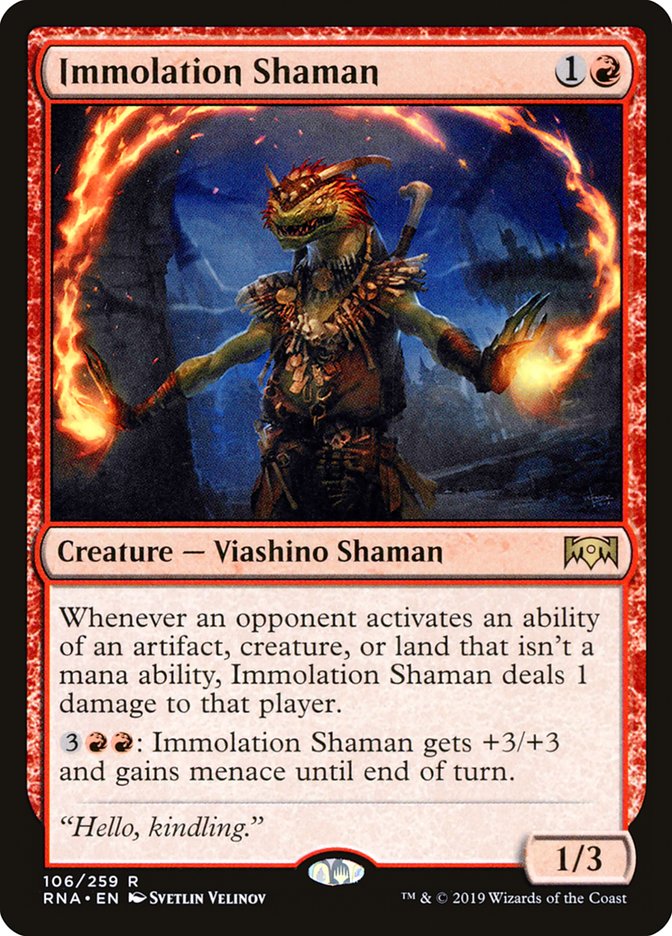 image Immolation Shaman