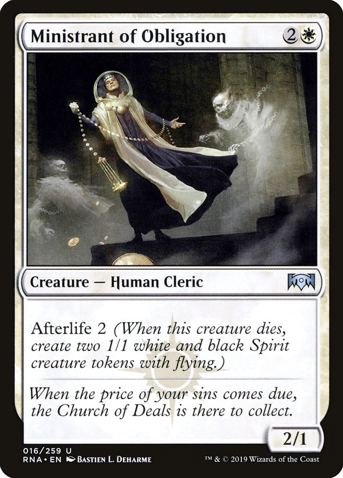 image Ministrant of Obligation