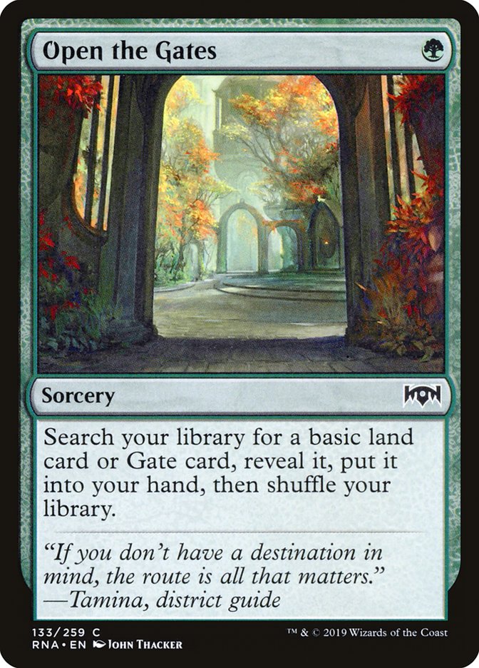 image Open the Gates