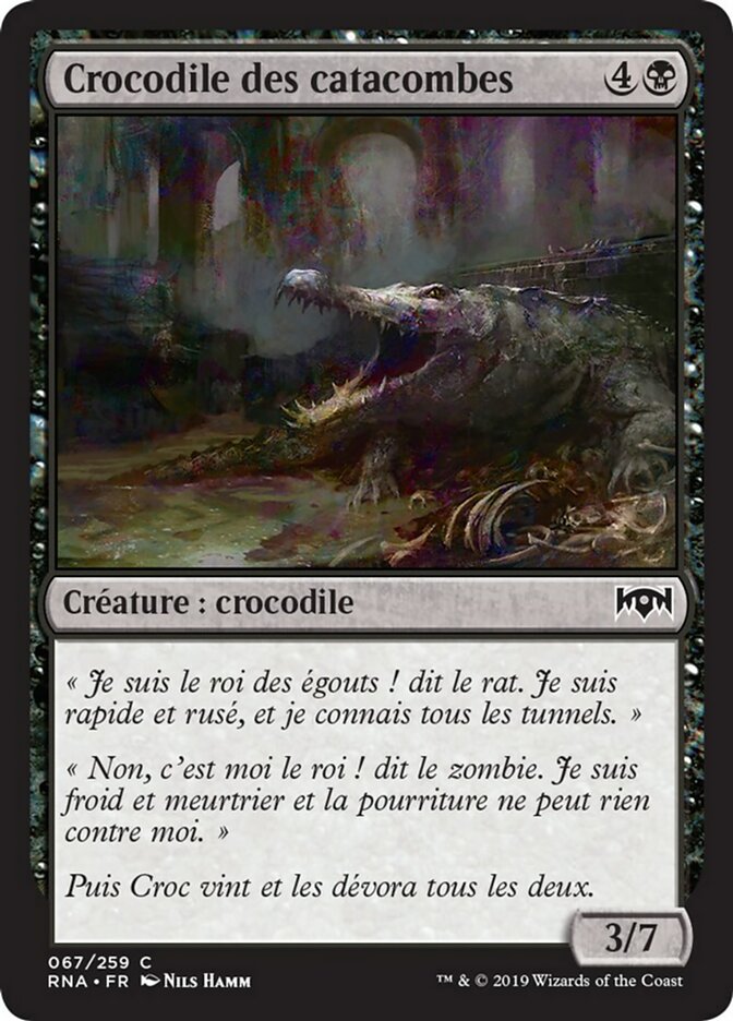 image Crocodile des catacombes