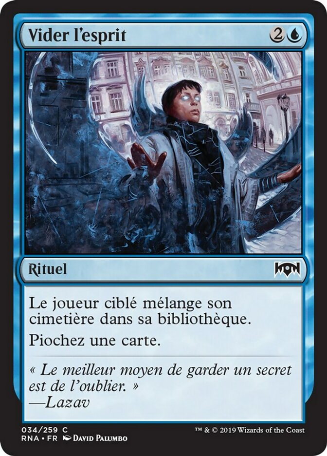 image Vider l'esprit