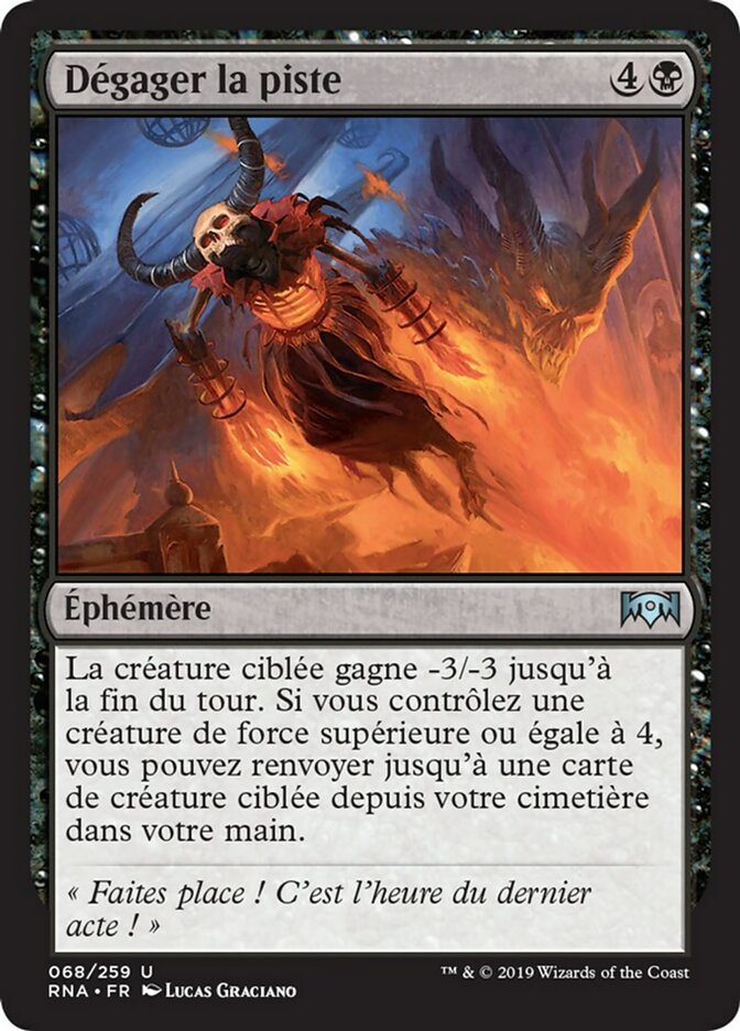 image Dégager la piste
