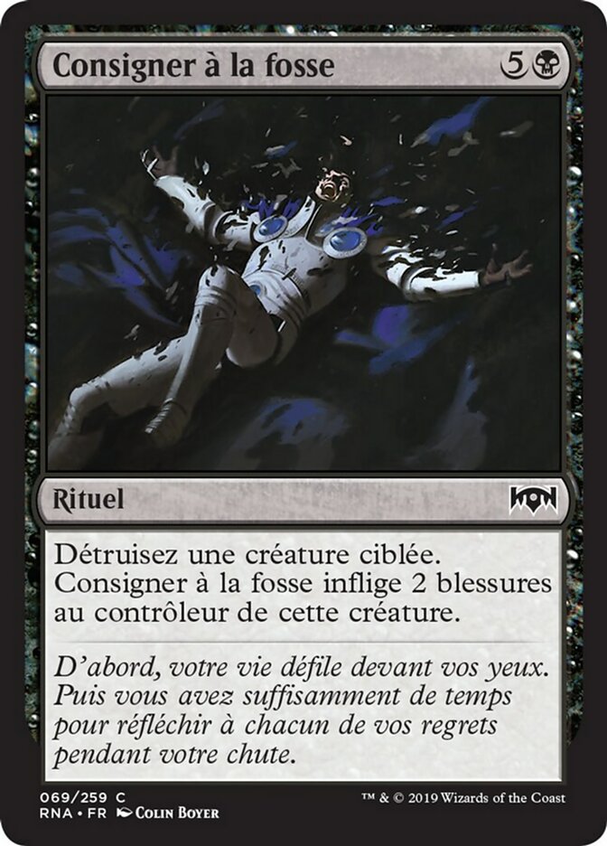 image Consigner à la fosse