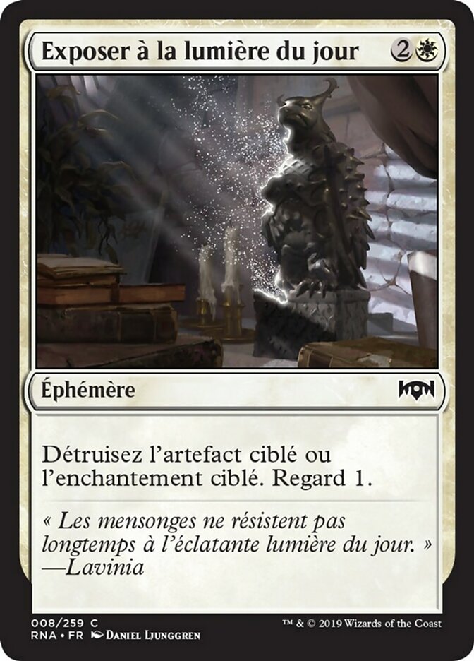 image Exposer à la lumière du jour