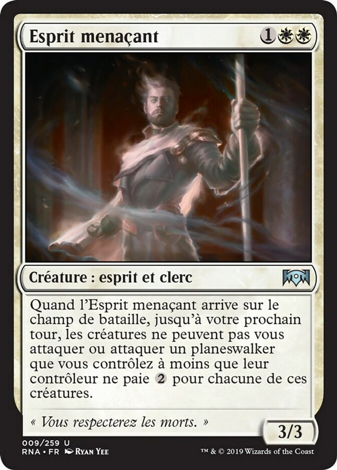 image Esprit menaçant