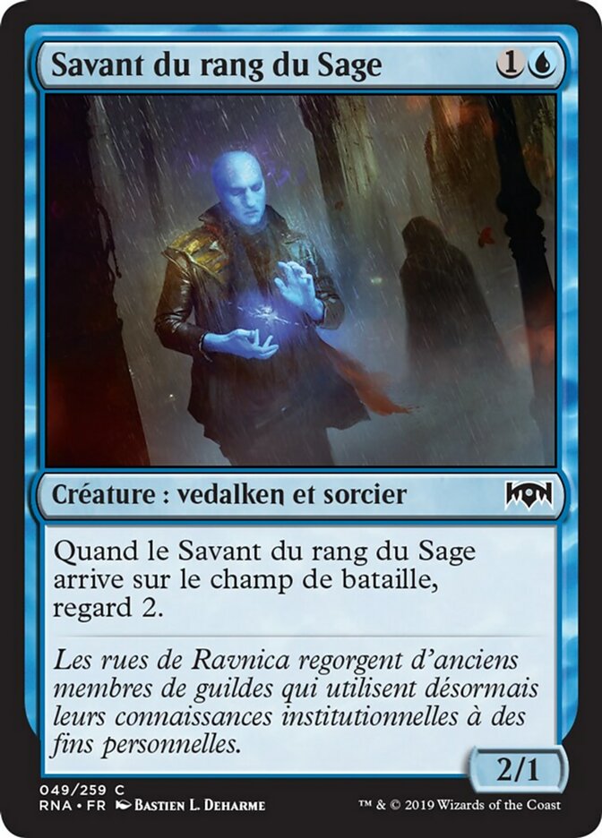 image Savant du rang du Sage