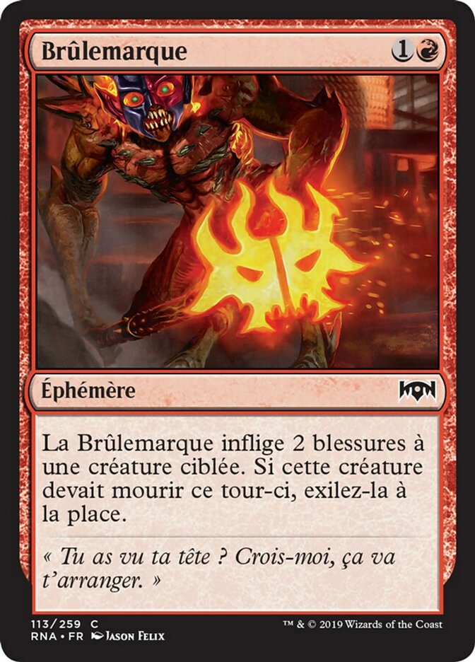image Brûlemarque