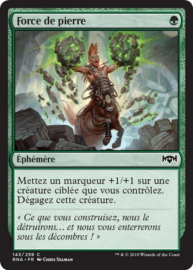 image Force de pierre