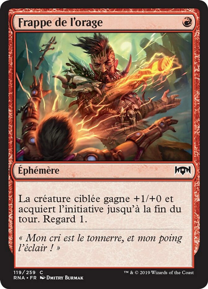 image Frappe de l'orage