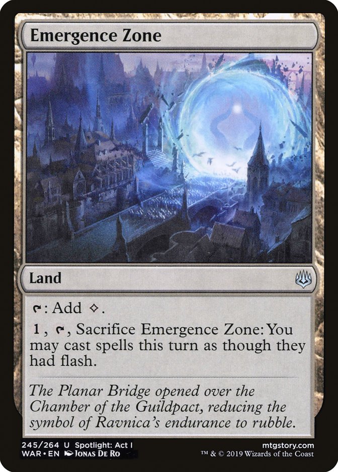 image Emergence Zone