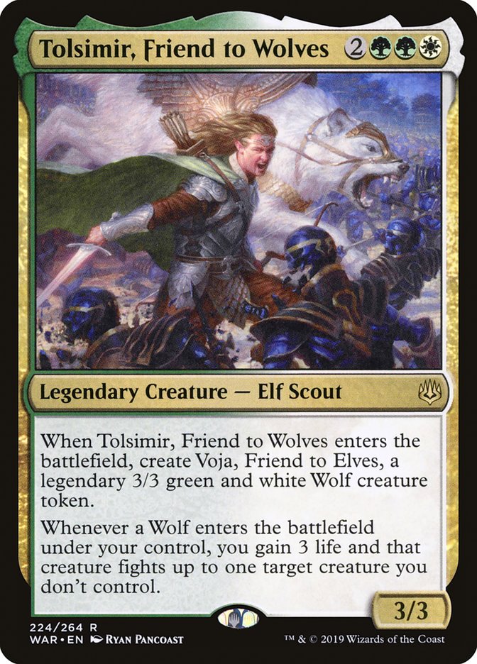 image Tolsimir, Friend to Wolves