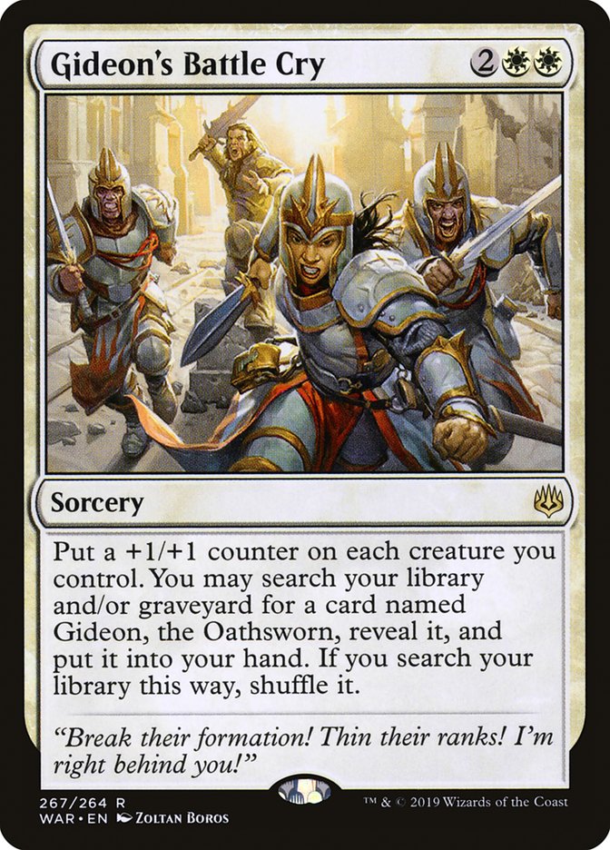 image Gideon's Battle Cry