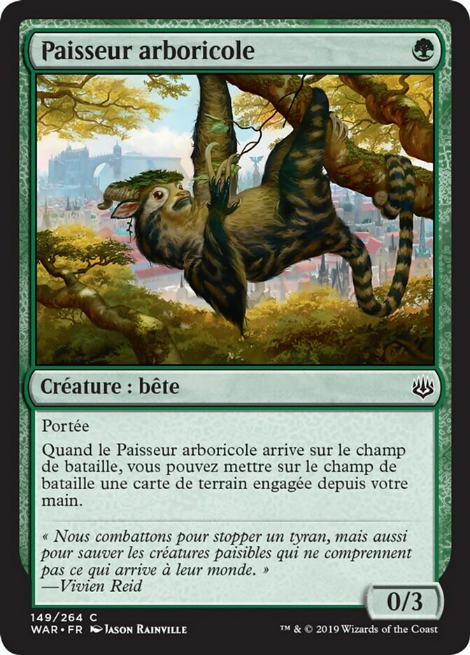 image Paisseur arboricole