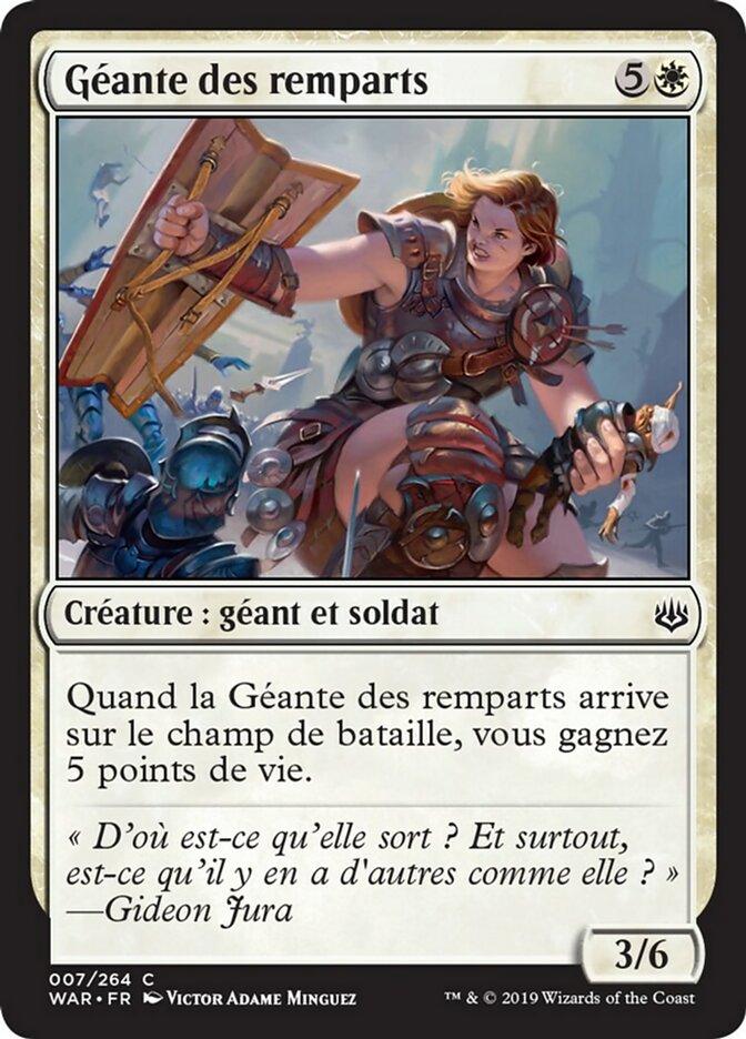 image Géante des remparts