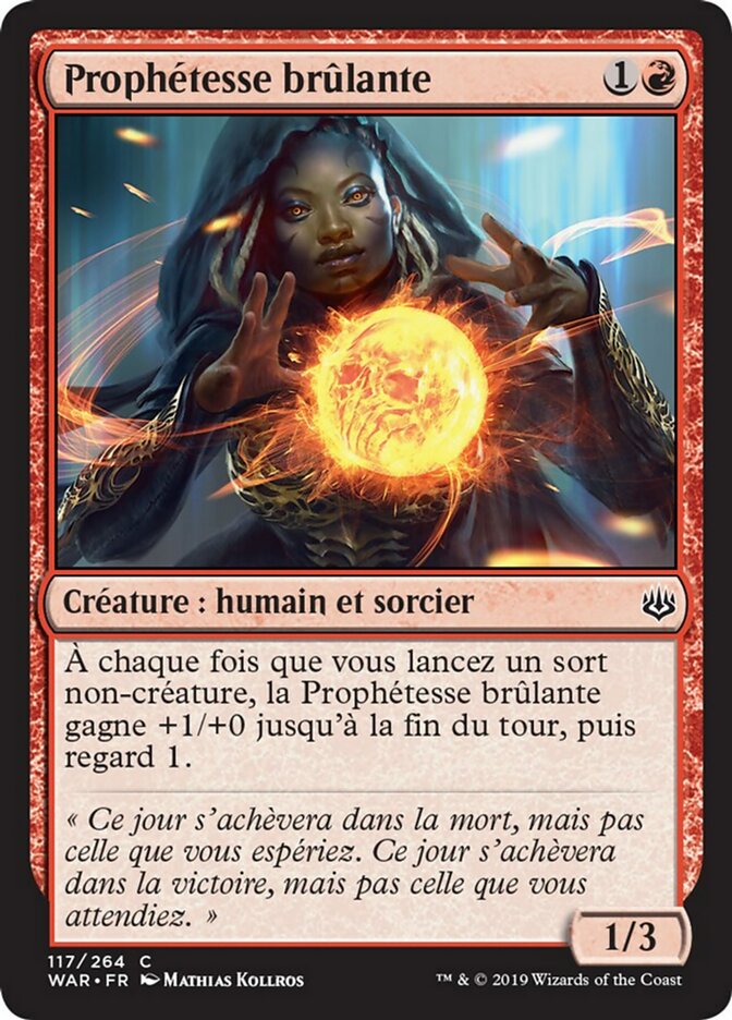 image Prophétesse brûlante