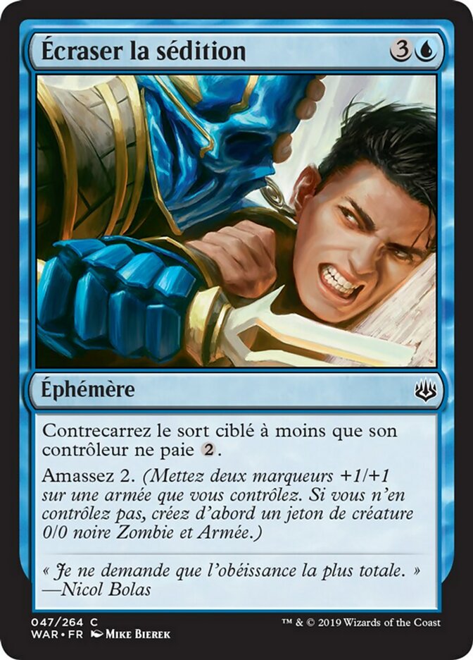 image Écraser la sédition