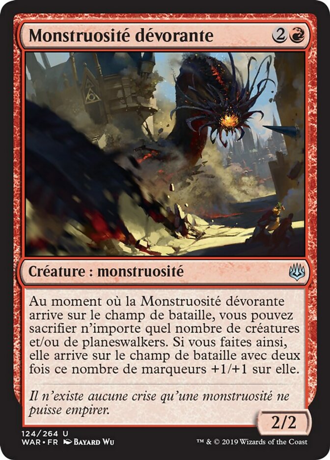 image Monstruosité dévorante
