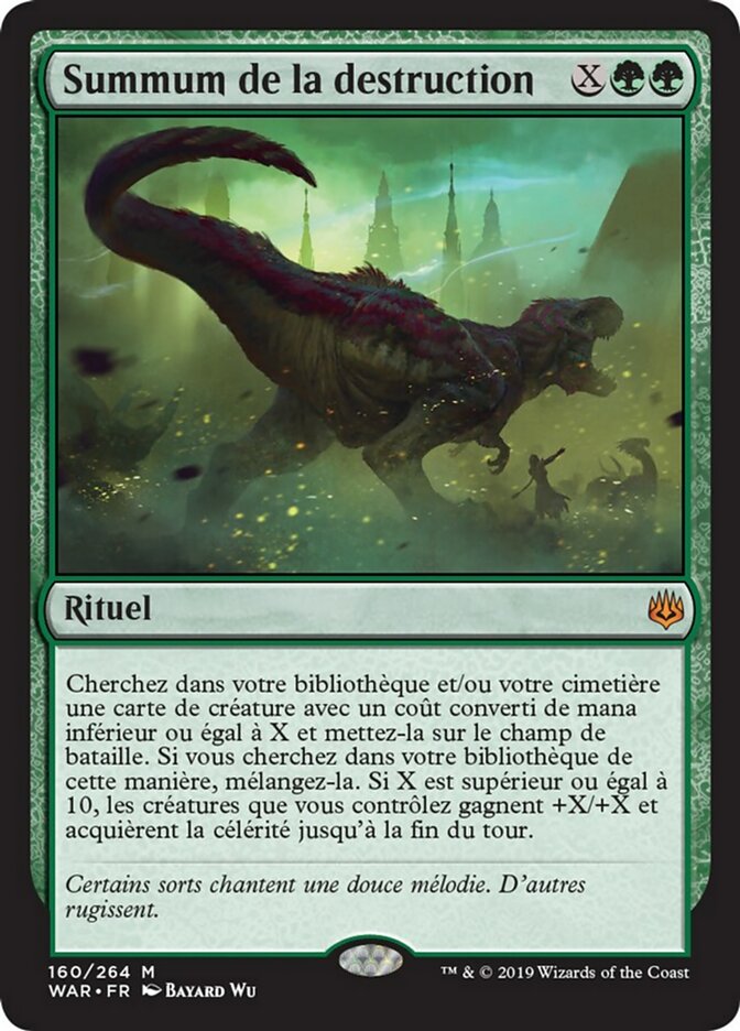 image Summum de la destruction