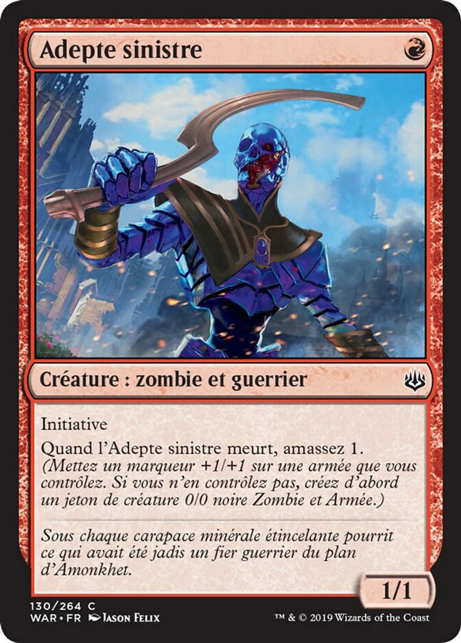image Adepte sinistre