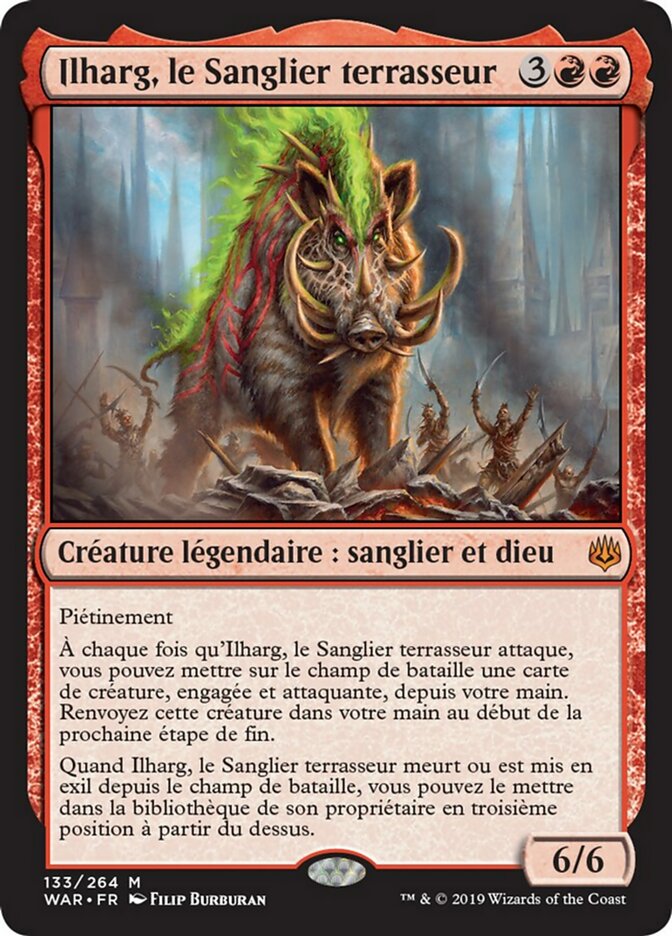 image Ilharg, le Sanglier terrasseur