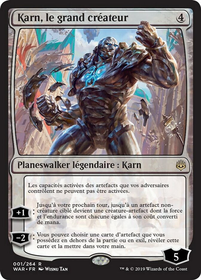 image Karn, le grand créateur
