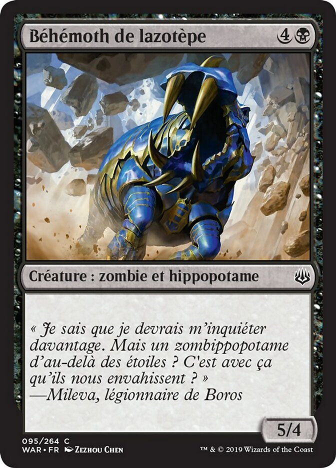 image Béhémoth de lazotèpe