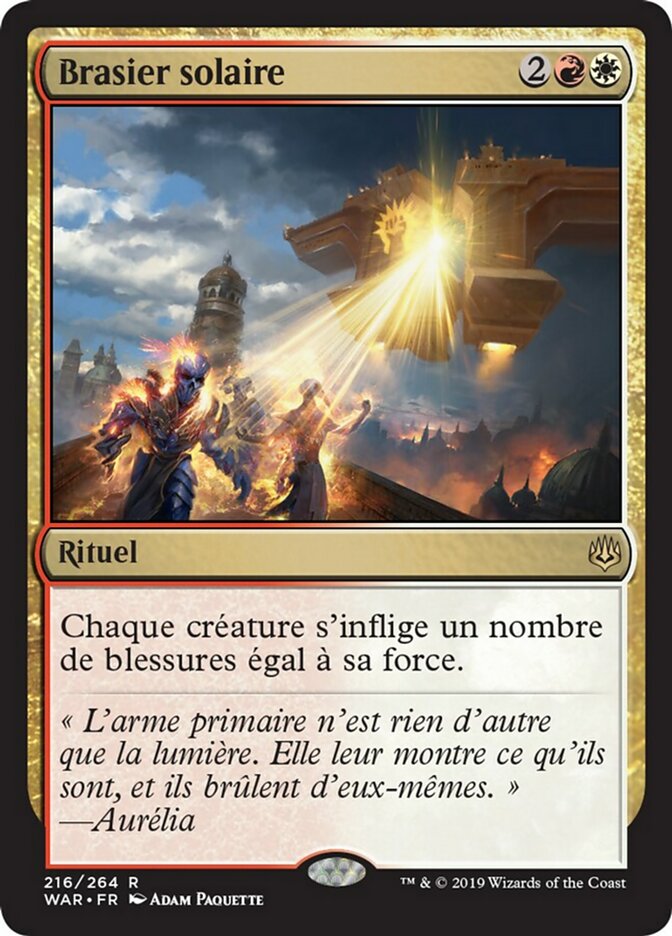 image Brasier solaire