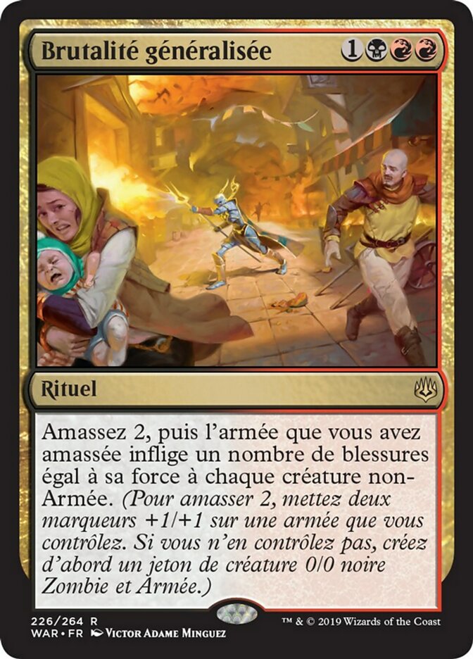 image Brutalité généralisée