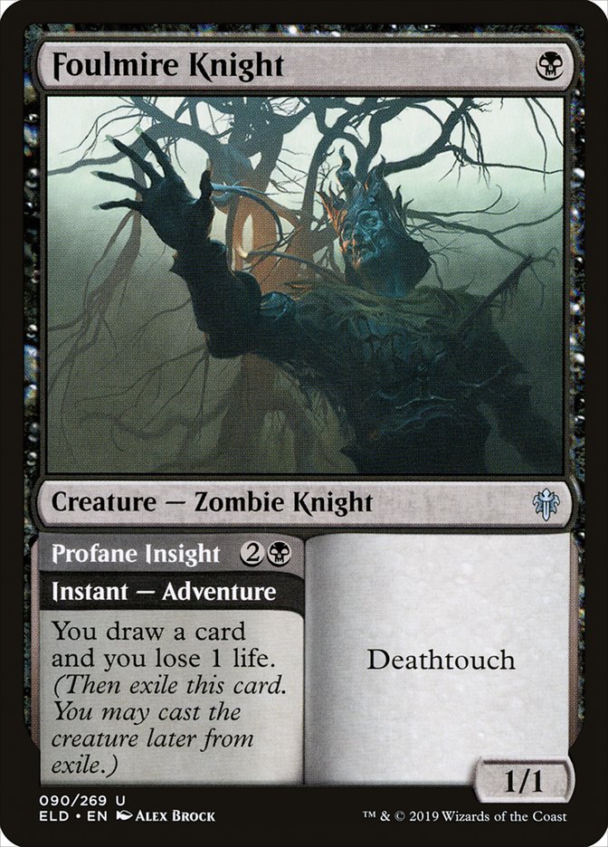 image Foulmire Knight // Profane Insight