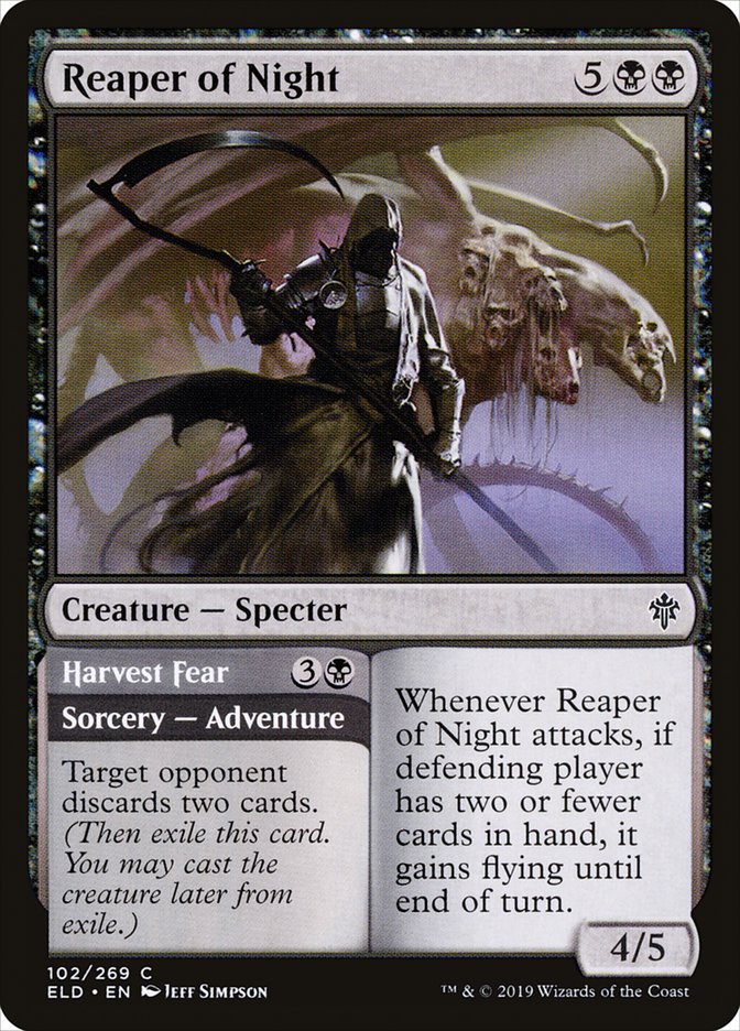 image Reaper of Night // Harvest Fear