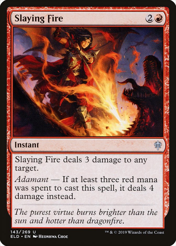 image Slaying Fire