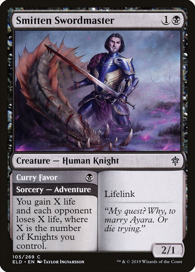 image Smitten Swordmaster // Curry Favor