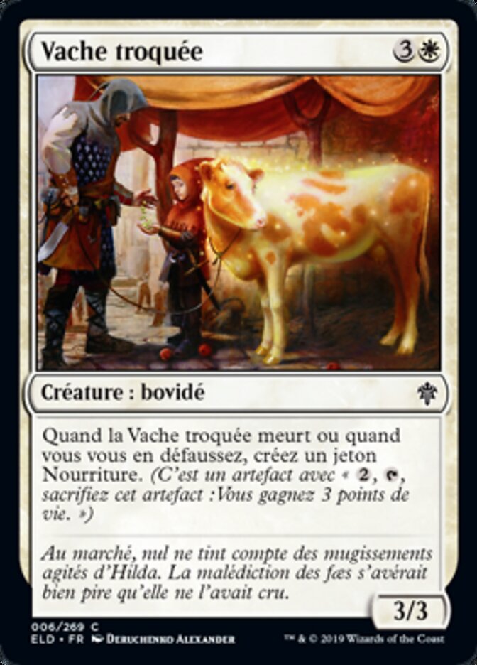 image Vache troquée