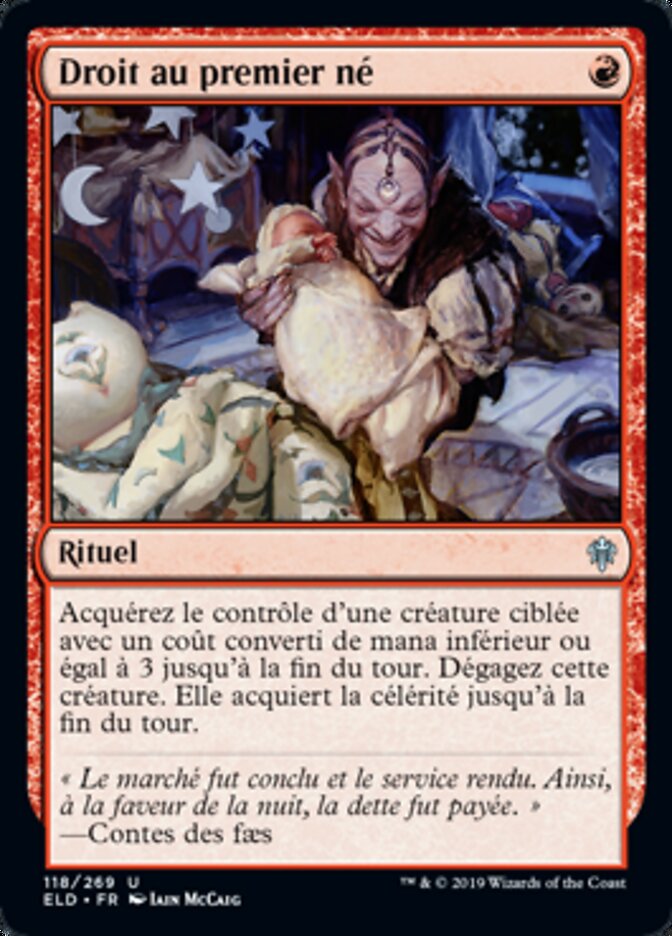 image Droit au premier né