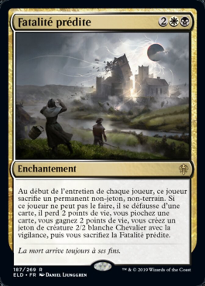 image Fatalité prédite