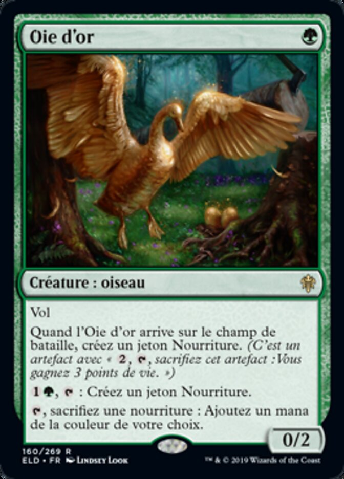 image Oie d'or