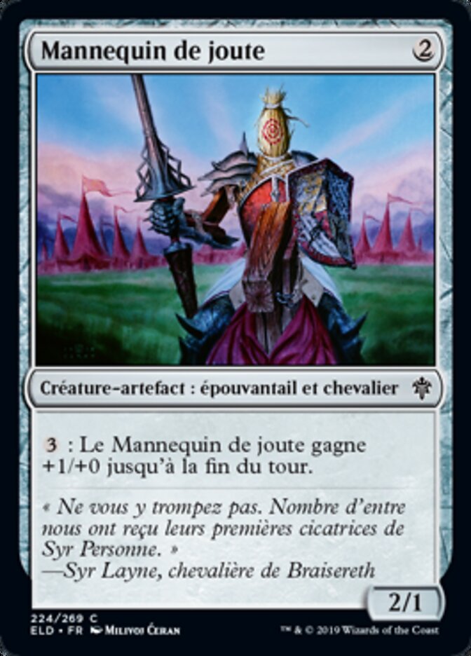 image Mannequin de joute