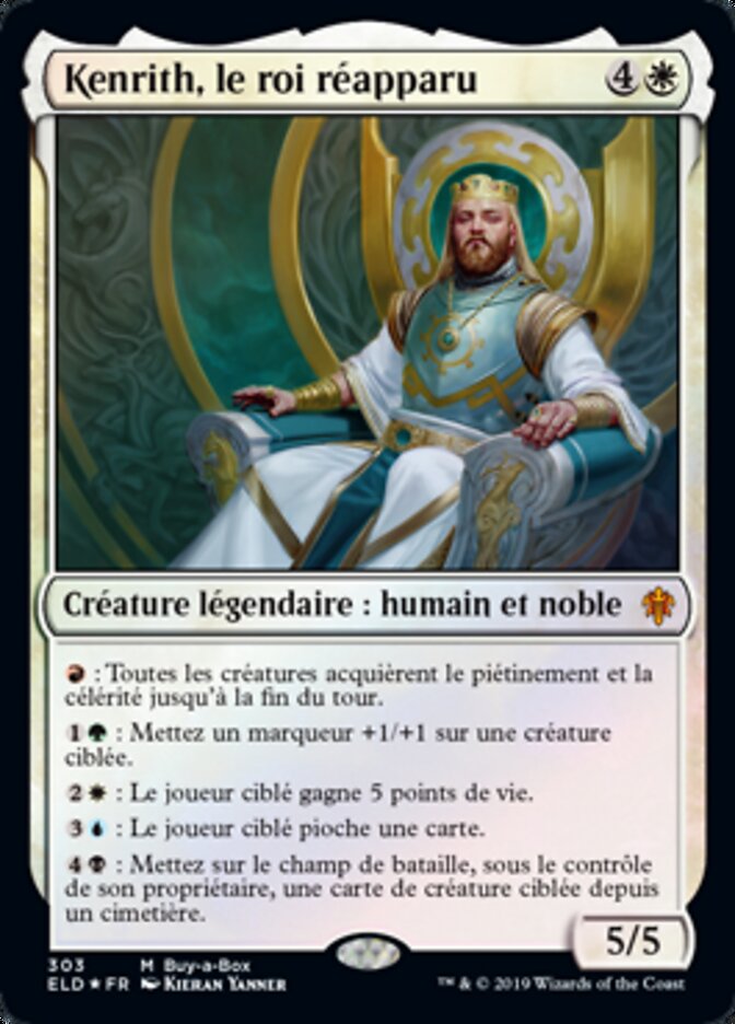 image Kenrith, le roi réapparu