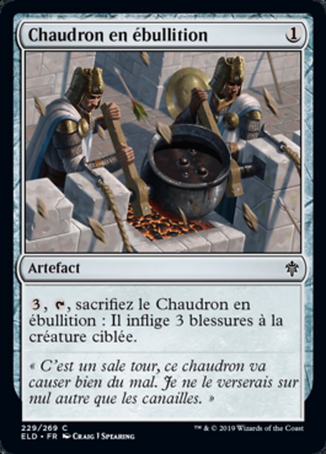 image Chaudron en ébullition