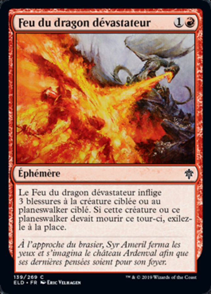 image Feu du dragon dévastateur