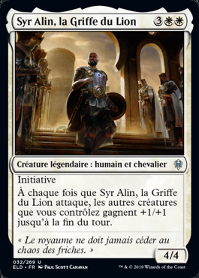 image Syr Alin, la Griffe du Lion